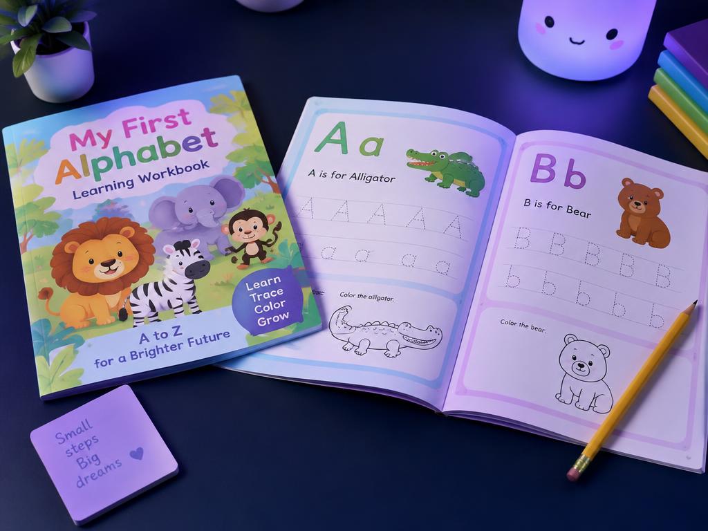 First Alphabet Tracing Book